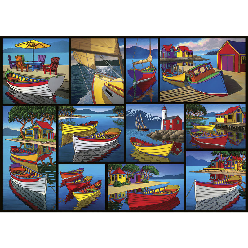 Puzzle - Ravensburger - On the Water (1000 Pieces)