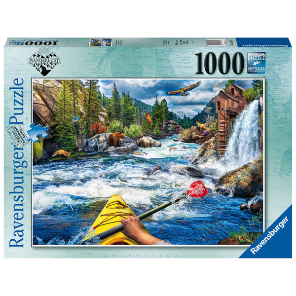 Puzzle - Ravensburger - Whitewater: Kayaking (1000 Pieces)