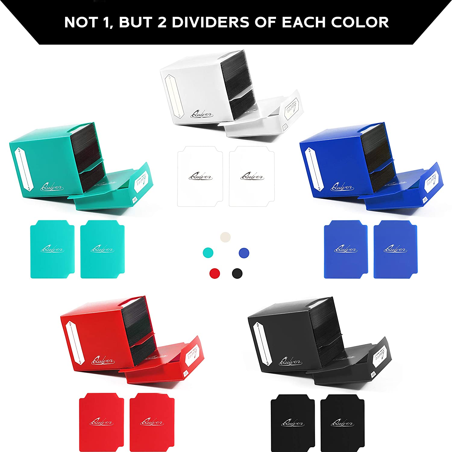 Quiver Time - Standard Deck Blocks 100+ (Set of 5 Boxes)