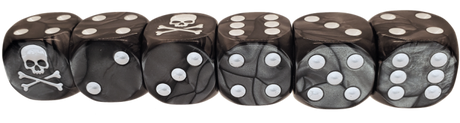 Pirate Dice Set d6