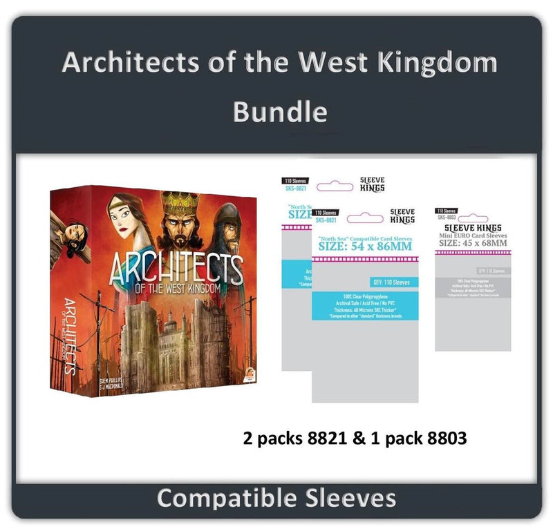 Sleeve Kings - Sleeve Bundle - Architects Of The West Kingdom