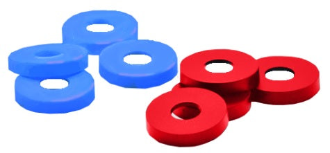 Skytear - Rings for Heroes Bases - Red / Blue (8ct)