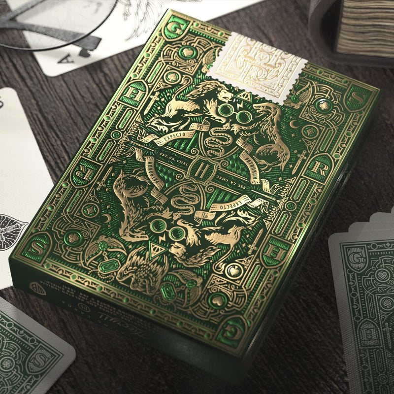 Bicycle Playing Cards - Theory-11 Harry Potter (Green Slytherin)
