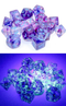 Chessex - 36D6 - Nebula - Nocturnal / Blue Luminary