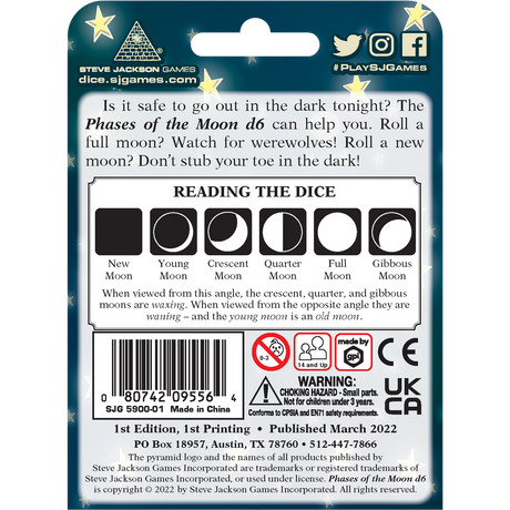 Phases of the Moon d6