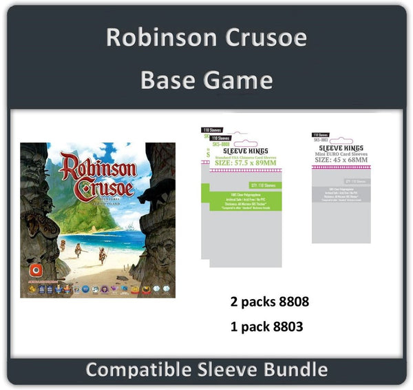 Sleeve Kings - Sleeve Bundle - Robinson Crusoe