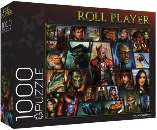 Puzzle - Thunderworks Games - Roll Player: Champions of Nalos Puzzle Series 1 (1000 Pieces)