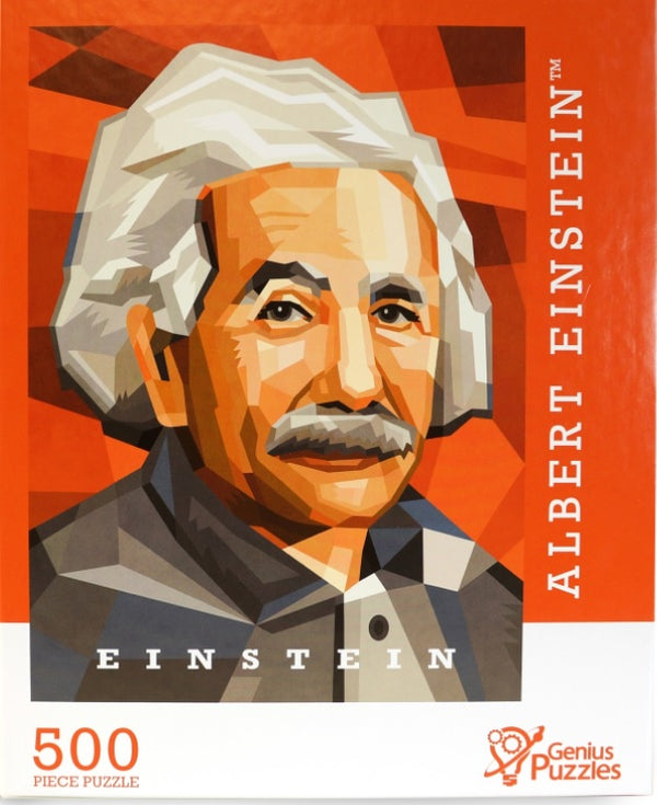 Puzzle - Genius Games - Scientist Jigsaw Puzzle Series: Albert Einstein (500 Pieces)