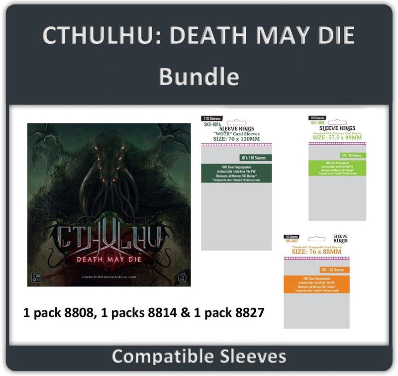 Sleeve Kings - Sleeve Bundle - Cthulhu: Death May Die