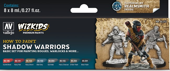 Vallejo: Wizkids Premium Paints - Shadow Warriors