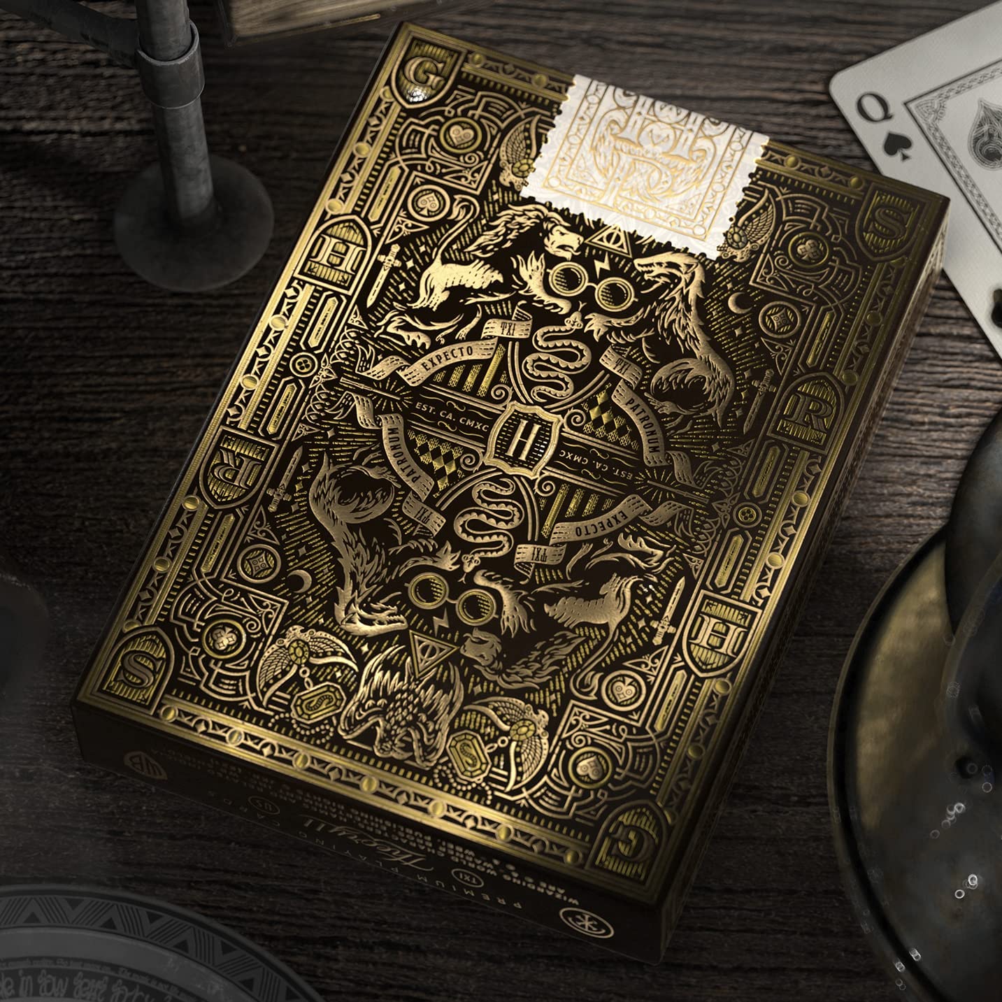 Bicycle Playing Cards - Theory-11 Harry Potter (Yellow Hufflepuff)