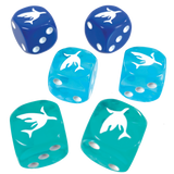 Shark D6 Dice Set