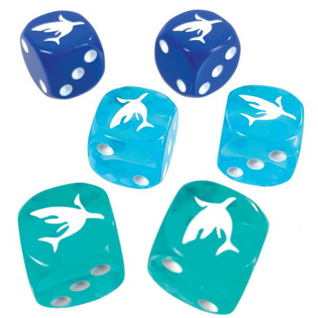 Shark D6 Dice Set