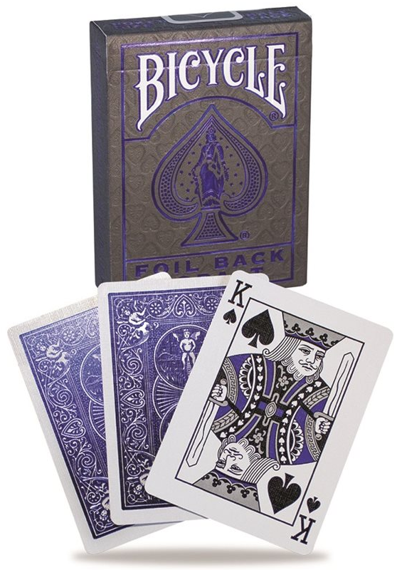 Bicycle Playing Cards - Metalluxe Blue
