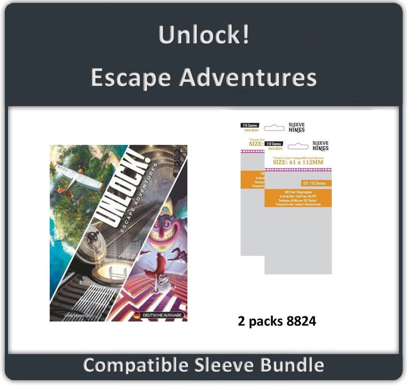 Sleeve Kings - Sleeve Bundle - Unlock! Escape Adventures