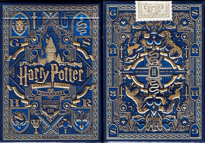 Bicycle Playing Cards - Theory-11 Harry Potter (Blue Ravenclaw)