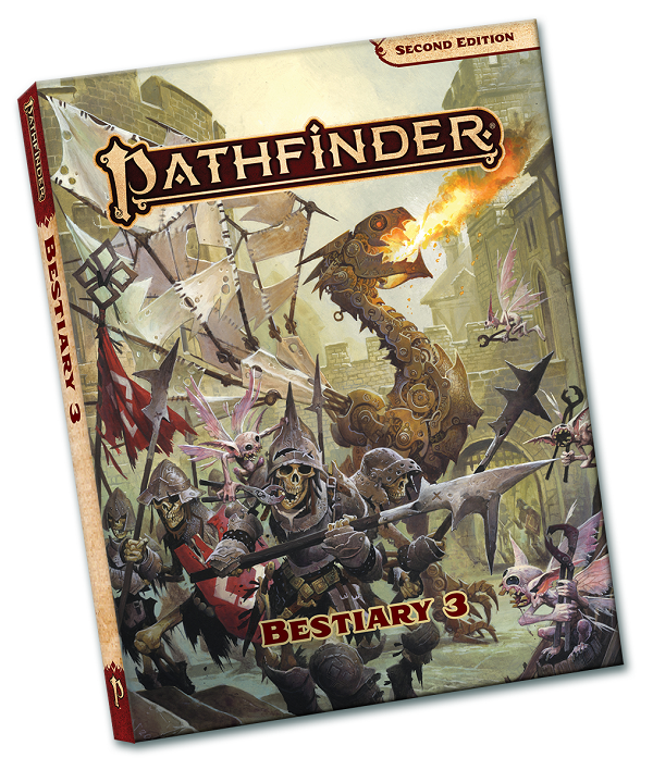 Pathfinder 2nd Edition - Bestiary 3 (Pocket Edition)