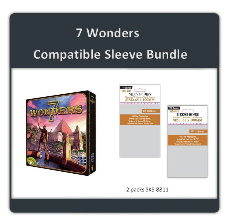Sleeve Kings - Sleeve Bundle - 7 Wonders