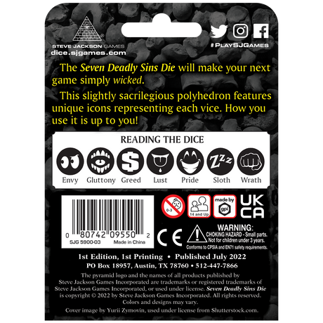 Seven Deadly Sins Die
