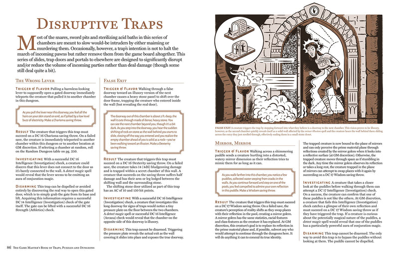 The Game Master's Book Of Traps, Puzzles, Dungeons