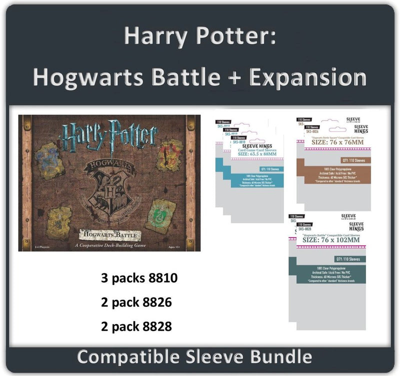 Sleeve Kings - Sleeve Bundle - Harry Potter: Hogwarts Battle + Expansion