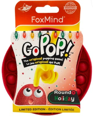 Go Pop! Roundo Limited Edition: Red Glitter