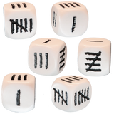 Tally Mark D6 Dice Set