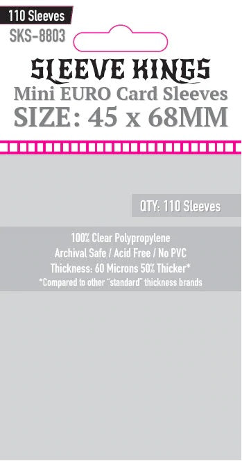 Sleeve Kings - Sleeve Bundle - Nemesis: Lockdown (Base Game)