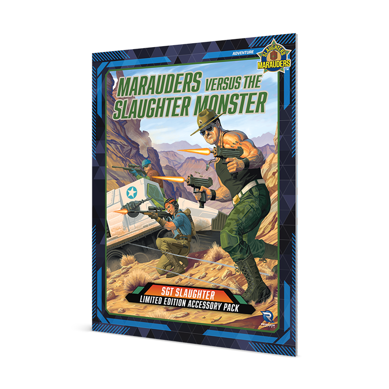 G.I. JOE Roleplaying Game Sgt Slaughter Limited Edition Accessory Pack