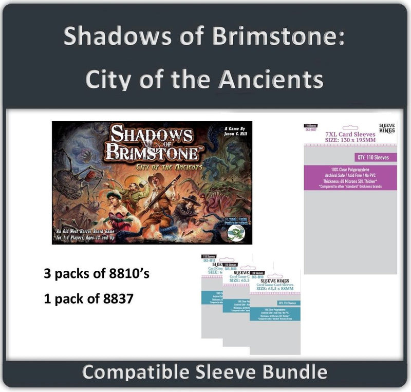 Sleeve Kings - Sleeve Bundle - Shadows of Brimstone: City of the Ancients
