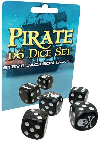 Pirate Dice Set d6