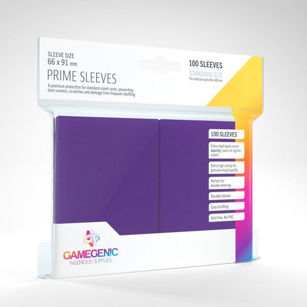 Gamegenic - Prime Sleeves - Purple (100ct)