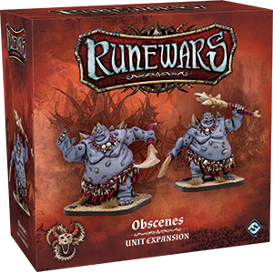 Runewars Miniatures Game: Obscenes - Unit Expansion