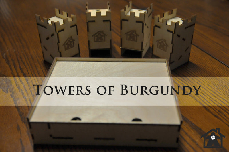 Meeple Realty - The Towers of Burgundy (Compatible with CASTLES OF BURGUNDY™)