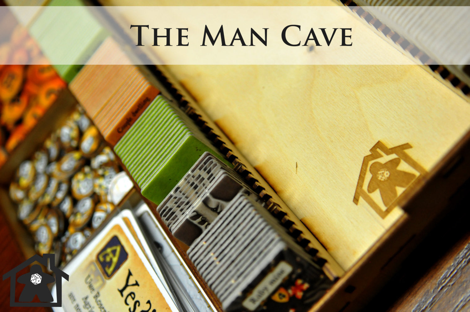 Meeple Realty - The Man Cave (Compatible with CAVERNA™)