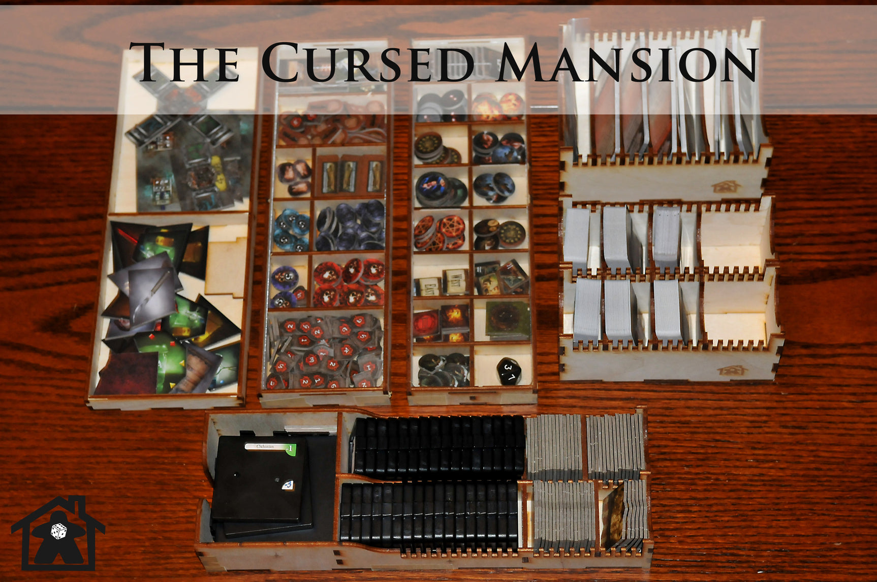 Meeple Realty - The Cursed Mansion (Compatible with Mansions of Madness™)