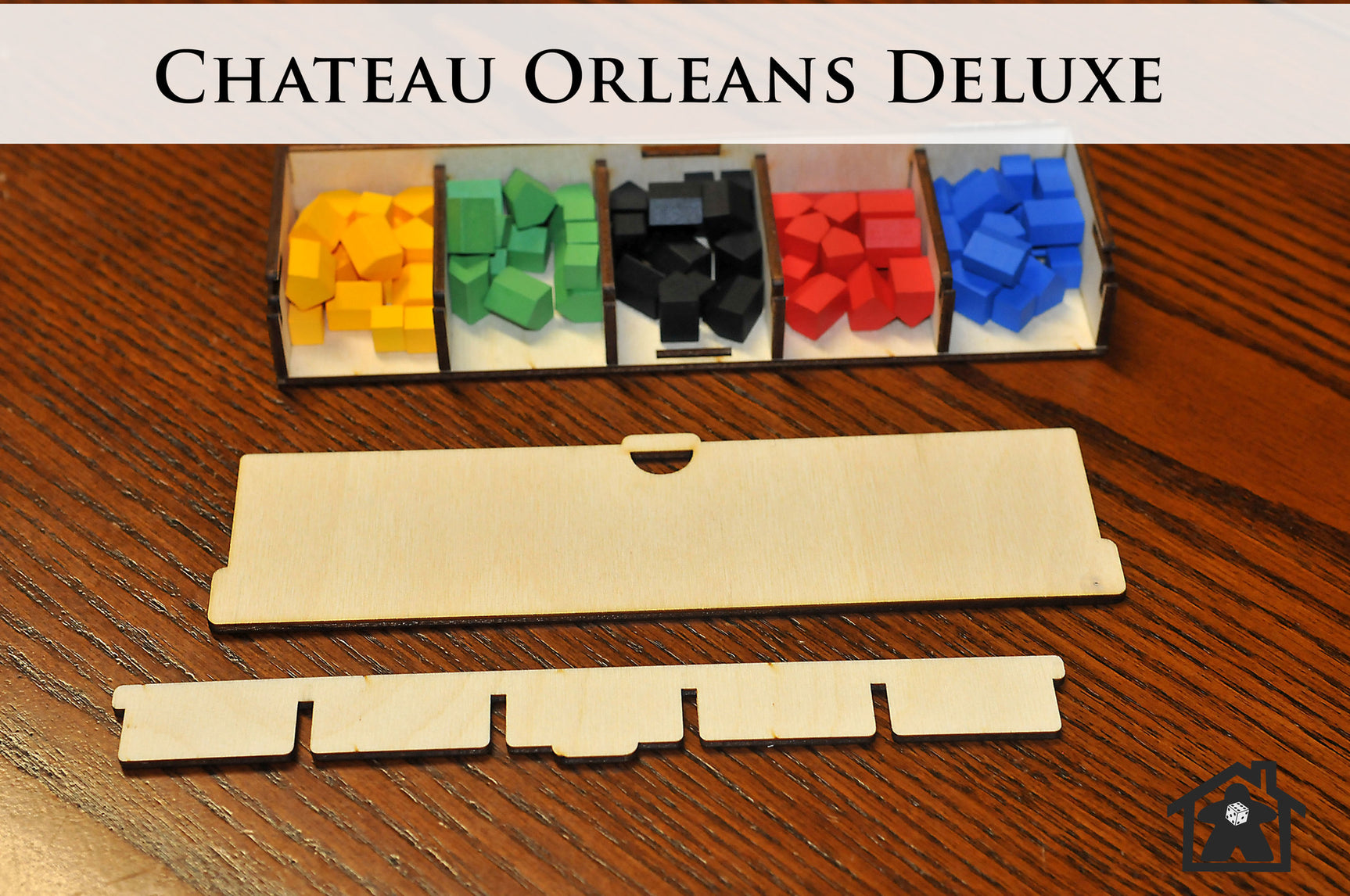 Meeple Realty - Chateau Orleans Deluxe (compatible with ORLEANS: DELUXE™ )