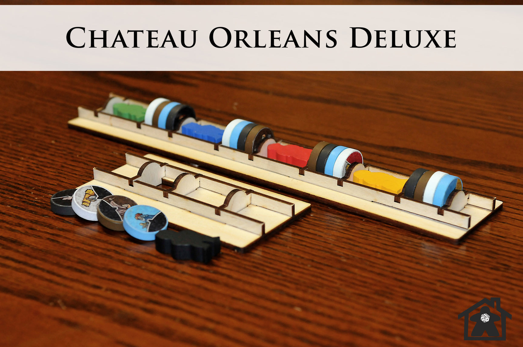 Meeple Realty - Chateau Orleans Deluxe (compatible with ORLEANS: DELUXE™ )