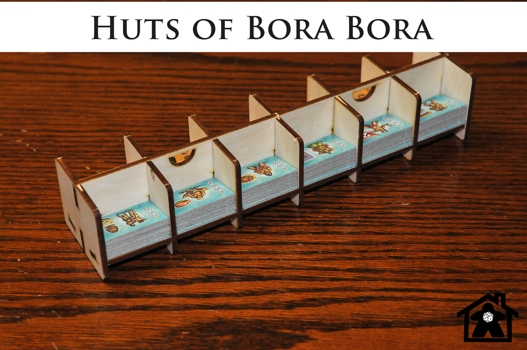 Meeple Realty - Huts of Bora Bora (Compatible with BORA BORA™)