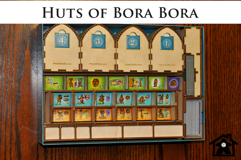Meeple Realty - Huts of Bora Bora (Compatible with BORA BORA™)