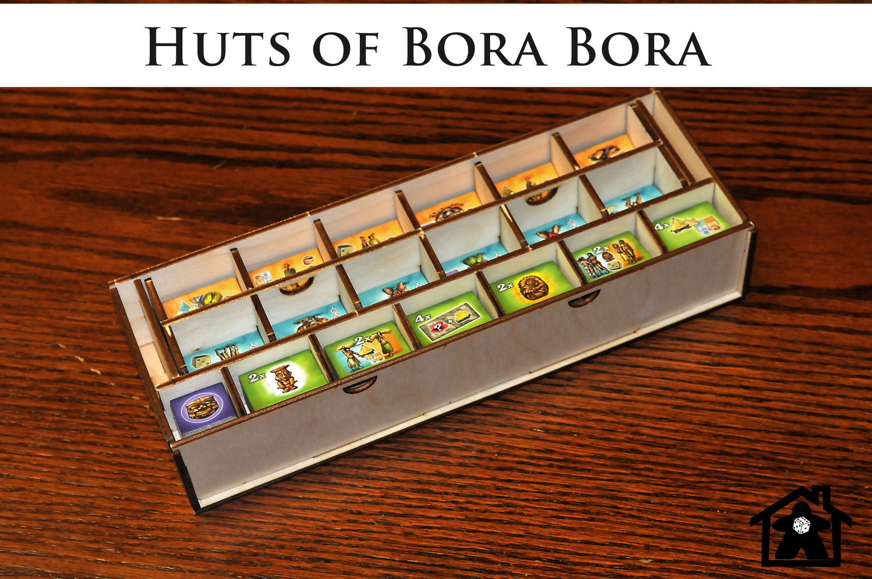 Meeple Realty - Huts of Bora Bora (Compatible with BORA BORA™)