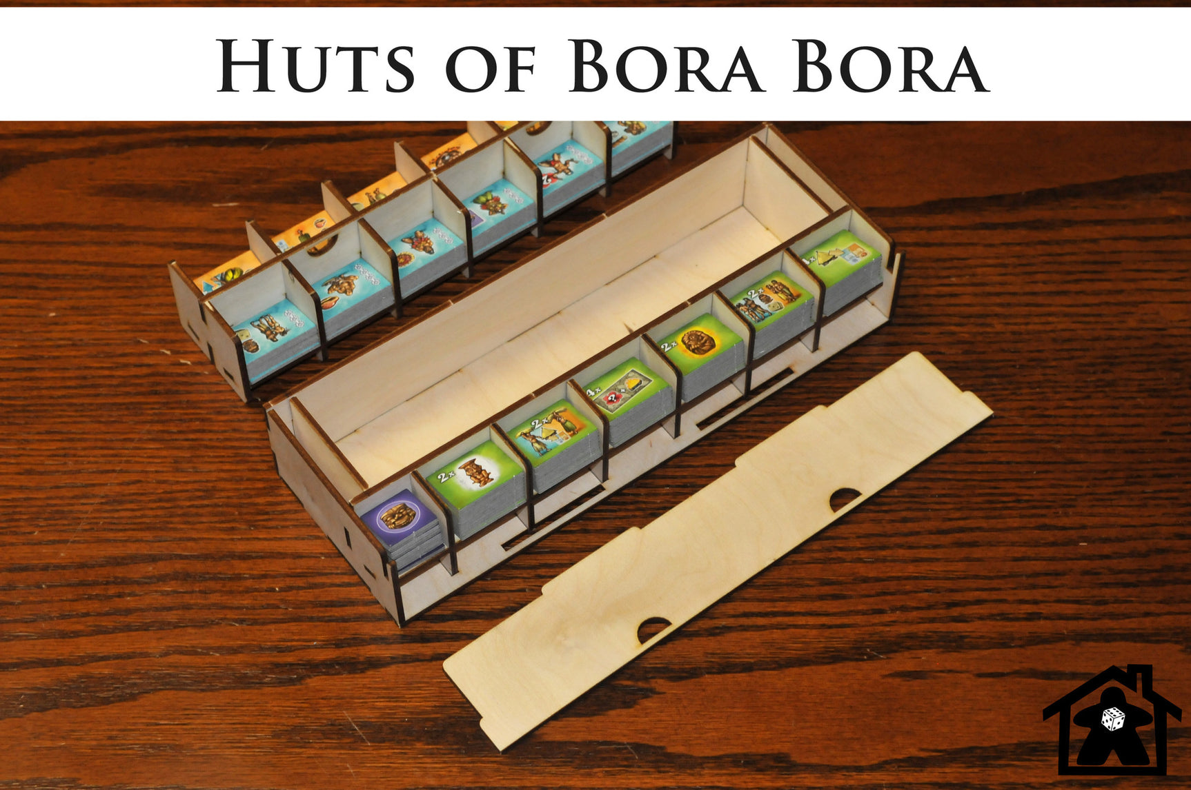 Meeple Realty - Huts of Bora Bora (Compatible with BORA BORA™)