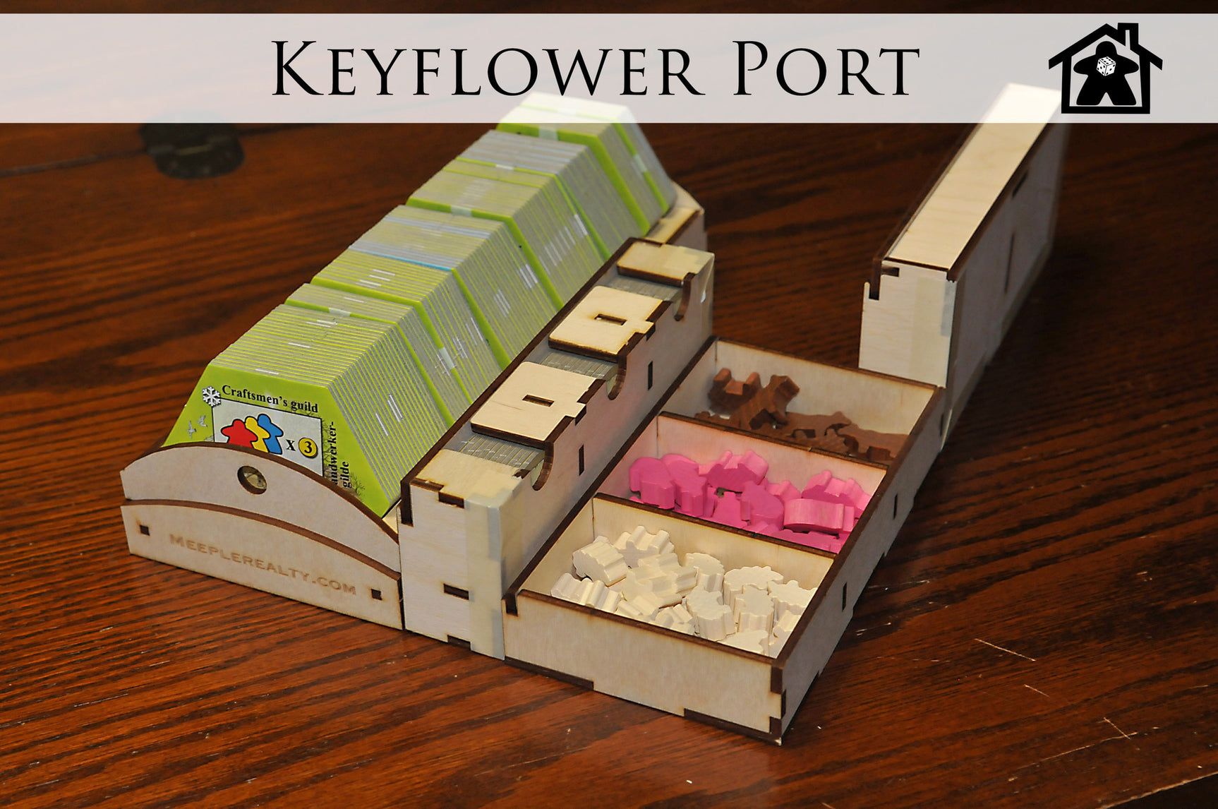 Meeple Realty - Keyflower Port (Compatible with KEYFLOWER™)