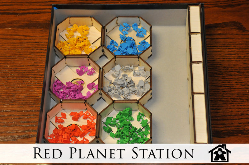 Meeple Realty - Red Planet Station (Compatible with MISSION RED PLANET™)