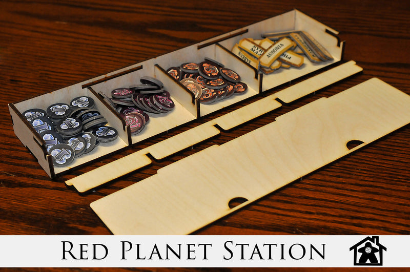 Meeple Realty - Red Planet Station (Compatible with MISSION RED PLANET™)