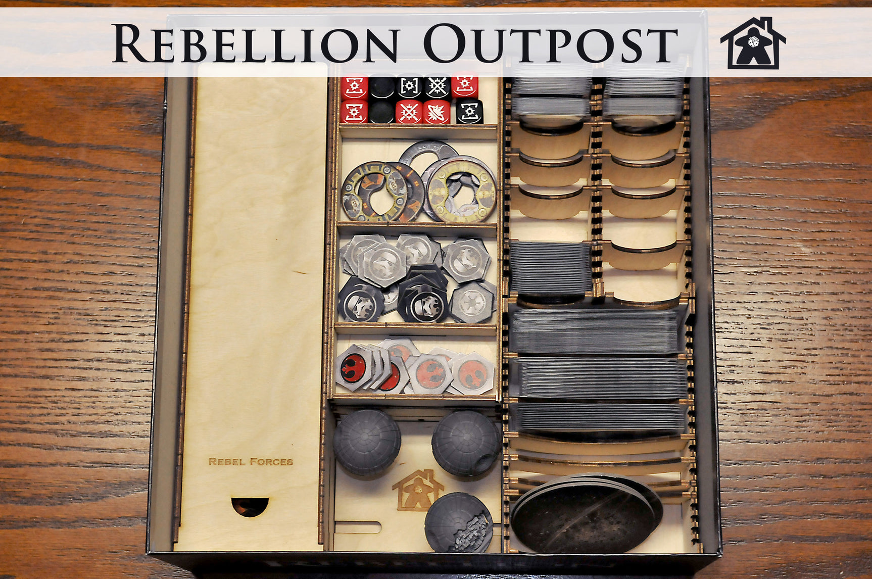 Meeple Realty - Rebellion Outpost (Compatible with STAR WARS: REBELLION™)