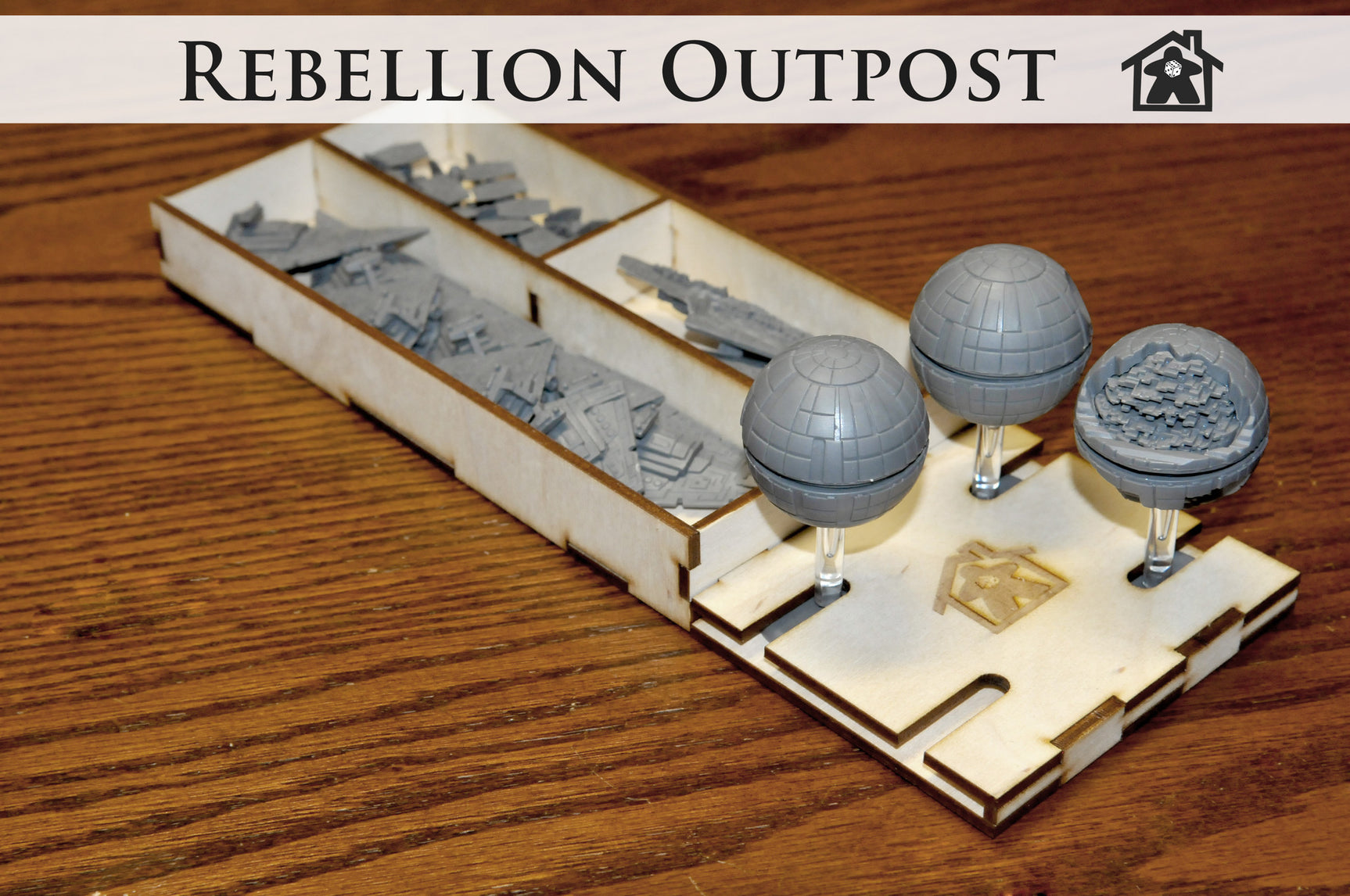 Meeple Realty - Rebellion Outpost (Compatible with STAR WARS: REBELLION™)