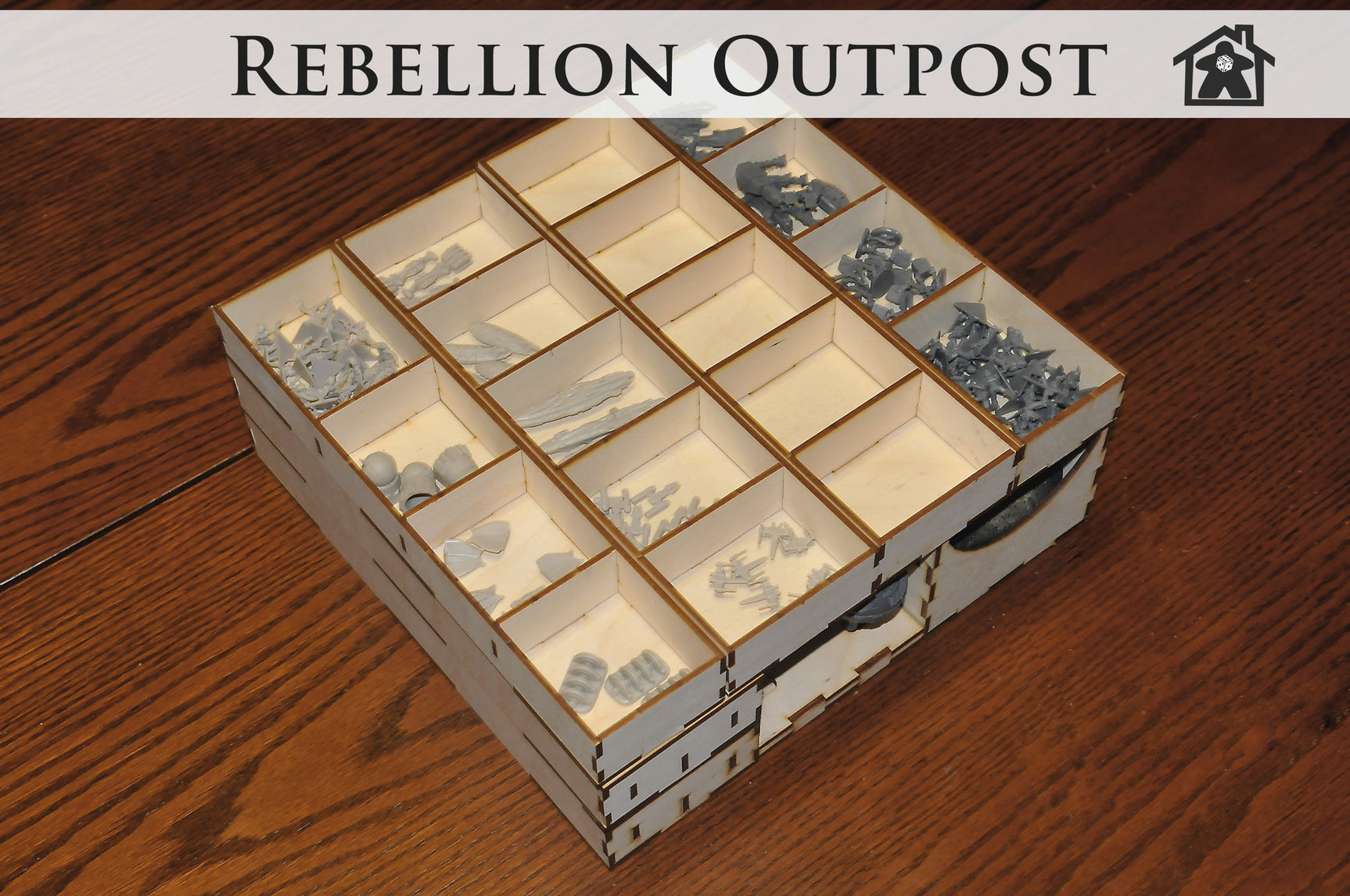 Meeple Realty - Rebellion Outpost (Compatible with STAR WARS: REBELLION™)