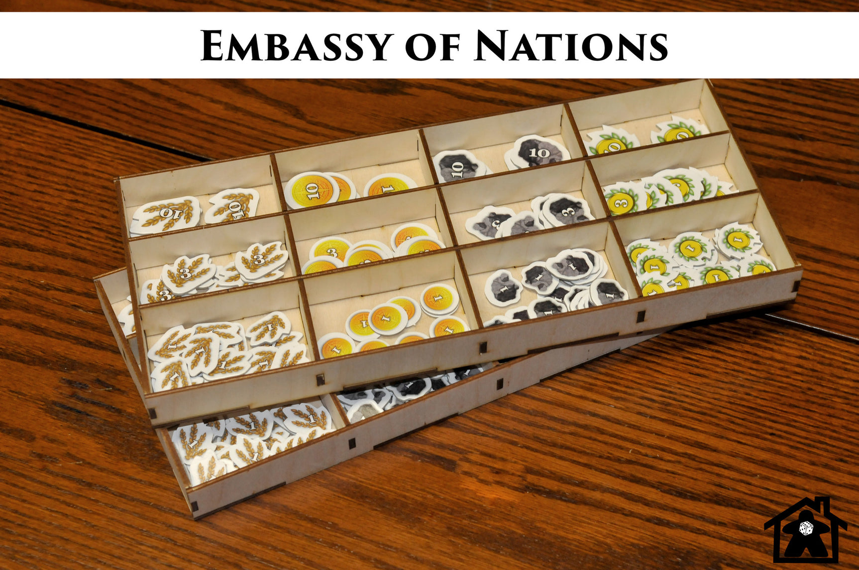 Meeple Realty - Embassy of Nations (compatible with NATIONS™)