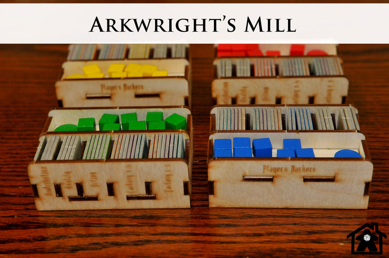 Meeple Realty - Arkwright's Mill (Compatible with ARKWRIGHT™)